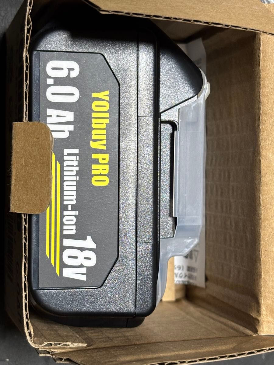 新品 YOIbuy PRO 急速充電対応 18V リチウムイオンバッテリー 6 新品 YOIbuy PRO 急速充電対応 18V リチウムイオンバッテリー 6