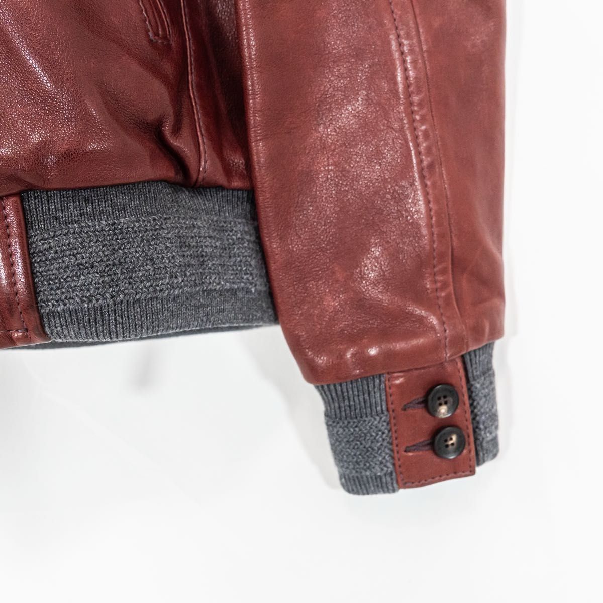 希少 JACOB COHEN ヤコブコーエン レザージャケット シングル 希少 JACOB COHEN ヤコブコーエン レザージャケット シングル