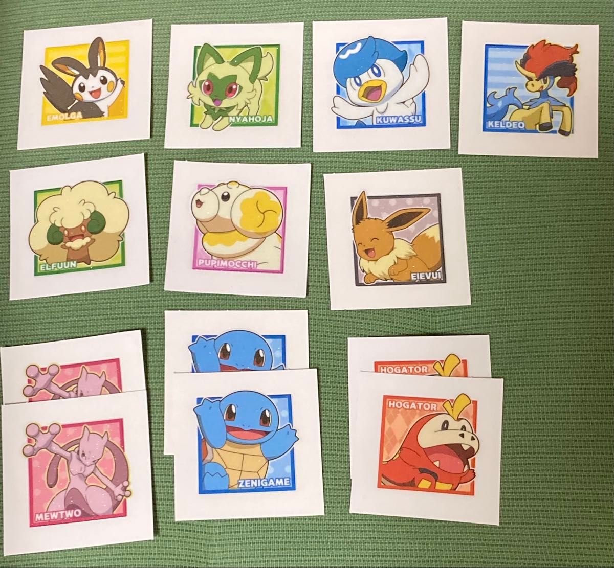 ポケモンパン デコキャラシール パウンドケーキ パウンドC第8弾