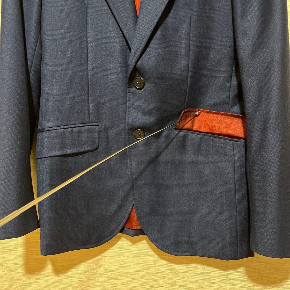 Loro Piana ロロピアーナ テーラード ジャケット ウィンドペーン Loro Piana ロロピアーナ テーラード ジャケット ウィンドペーン