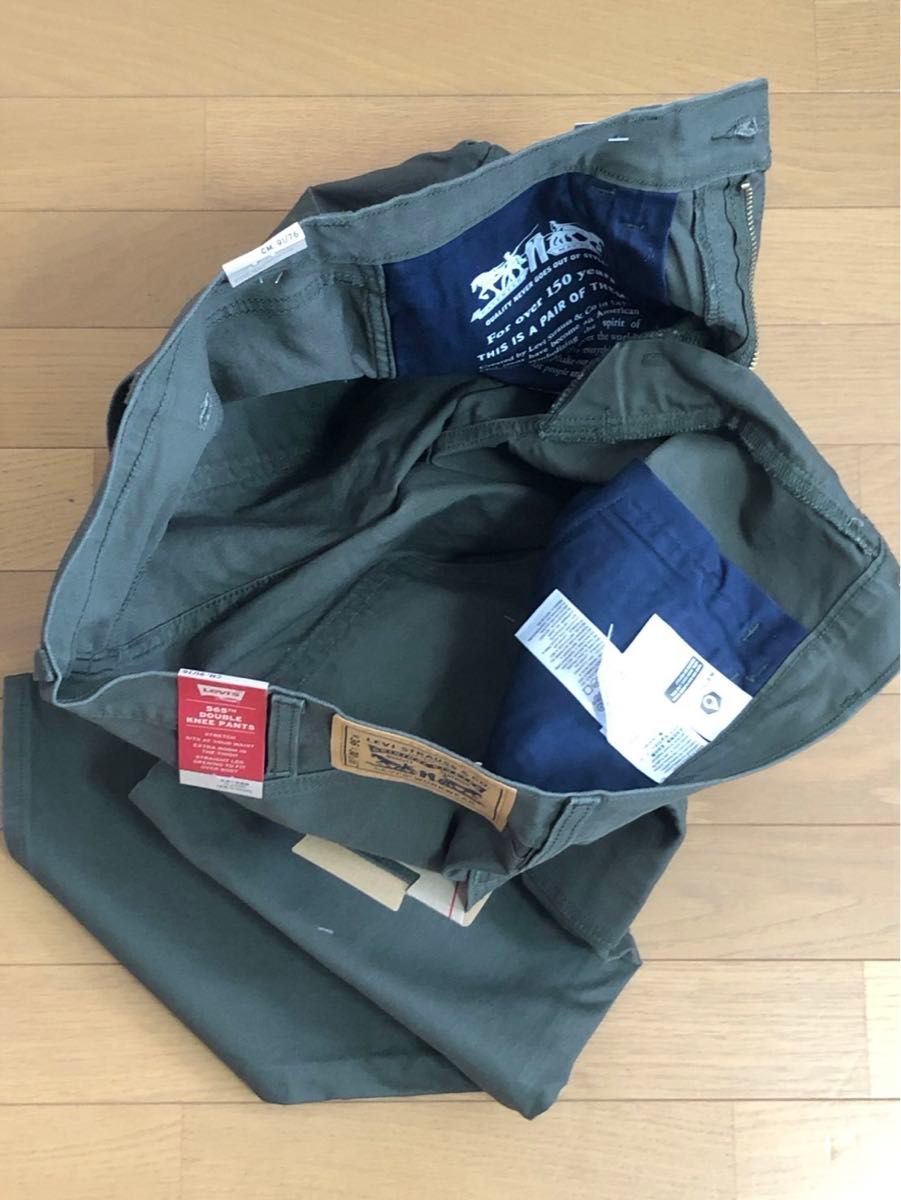 Levi's WORKWEAR 565 DOUBLE KNEE PANTS OLIVE W36 L30