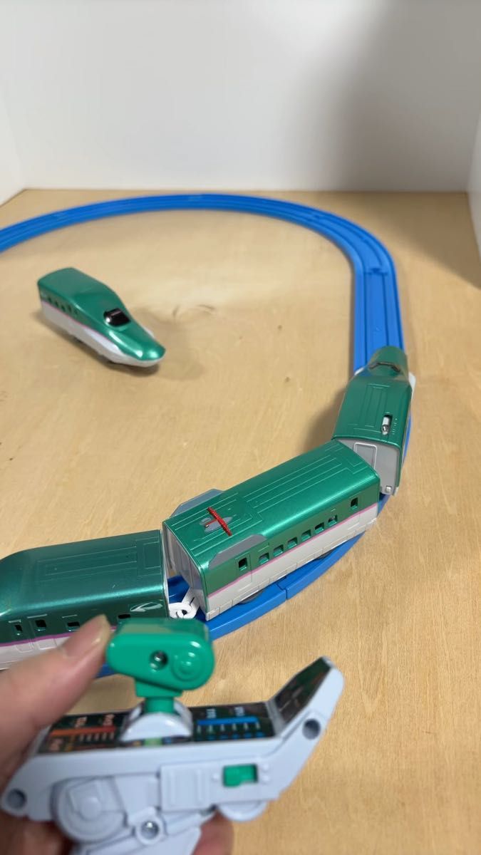 プラレール キミが運転! グリップマスコン E5系 新幹線 はやぶさ テコロジー TP-02 E5系 はやぶさ 知育