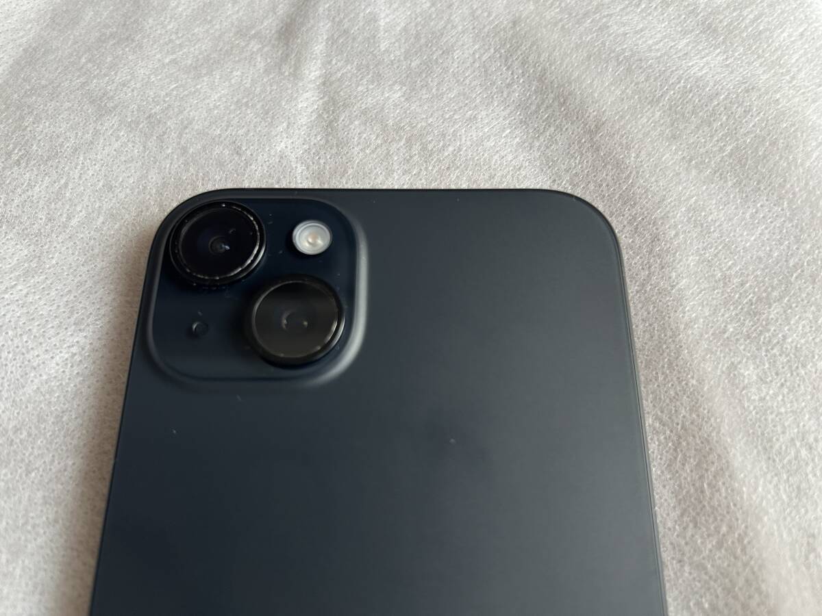 美品 iPhone 15 Plus 128GB ブラック 物理デュアルSIM SIMフリー 美品 iPhone 15 Plus 128GB ブラック 物理デュアルSIM SIMフリー