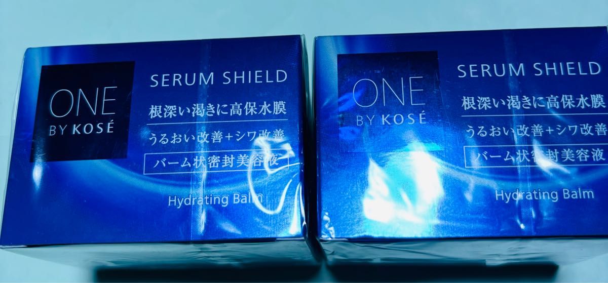 ONE BY KOSE SERUM SHIELD〈バーム状密封美容液〉 40gx2