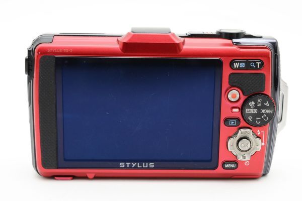 動作品】Olypums TG-2 Tough レッド カメラ コンデジ コンパクト 動作品】Olypums TG-2 Tough レッド カメラ コンデジ コンパクト