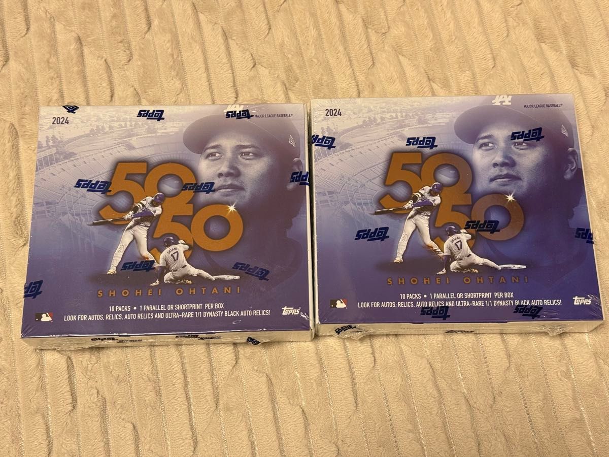 Shohei Ohtani 50/50 2box (Shohei Ohtani Notches First 50/50 Shohei Ohtani 50/50 2box (Shohei Ohtani Notches First 50/50