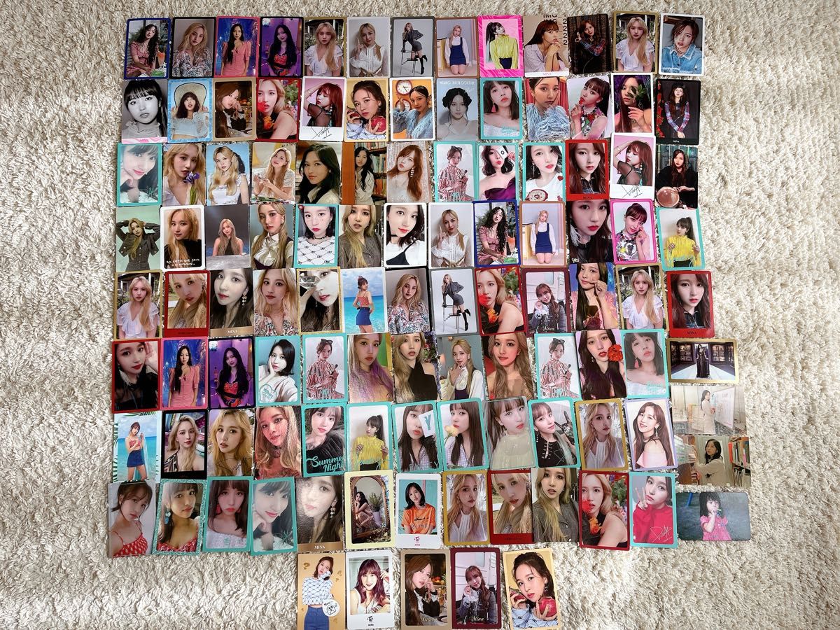 twice ミナ トレカ まとめ売り 110 枚 twice ミナ トレカ まとめ売り 110枚 タレントグッズ