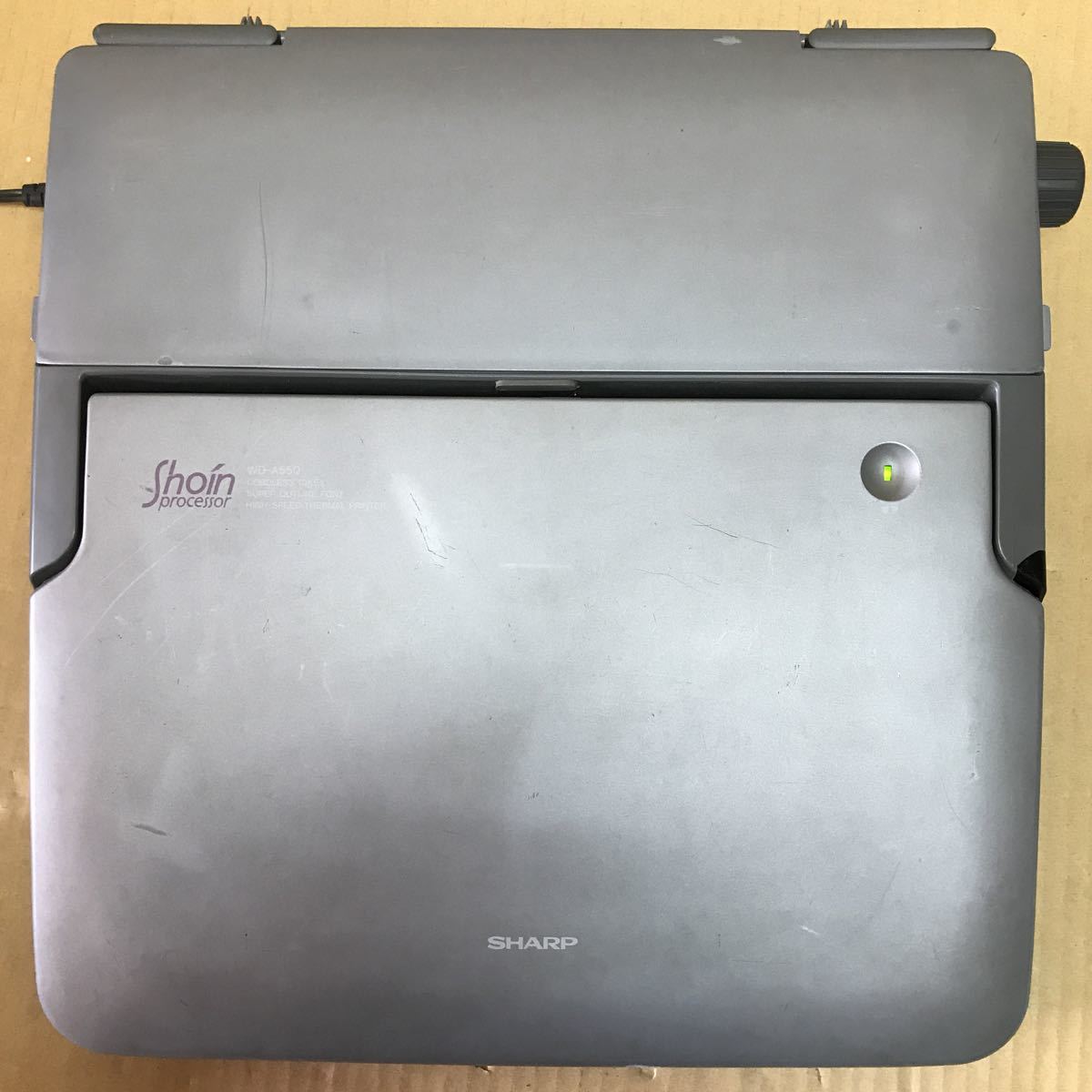 人気定番得価 ヤフオク! ワープロ WD-A551 整備済み 3ヶ月間保... - シャープ 超激得高品質