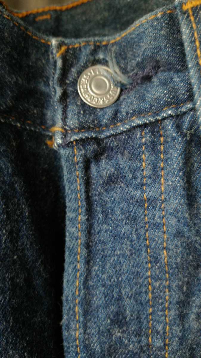 90s ビンテージ USA製 濃いデニム リーバイス501ジーンズ Levis501