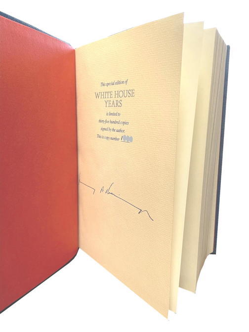 【特別限定サイン本】ヘンリー キッシンジャー署名回想録White House Years Henry A. Kissinger1st Edition Signed1979 Hardcover BOX RARE