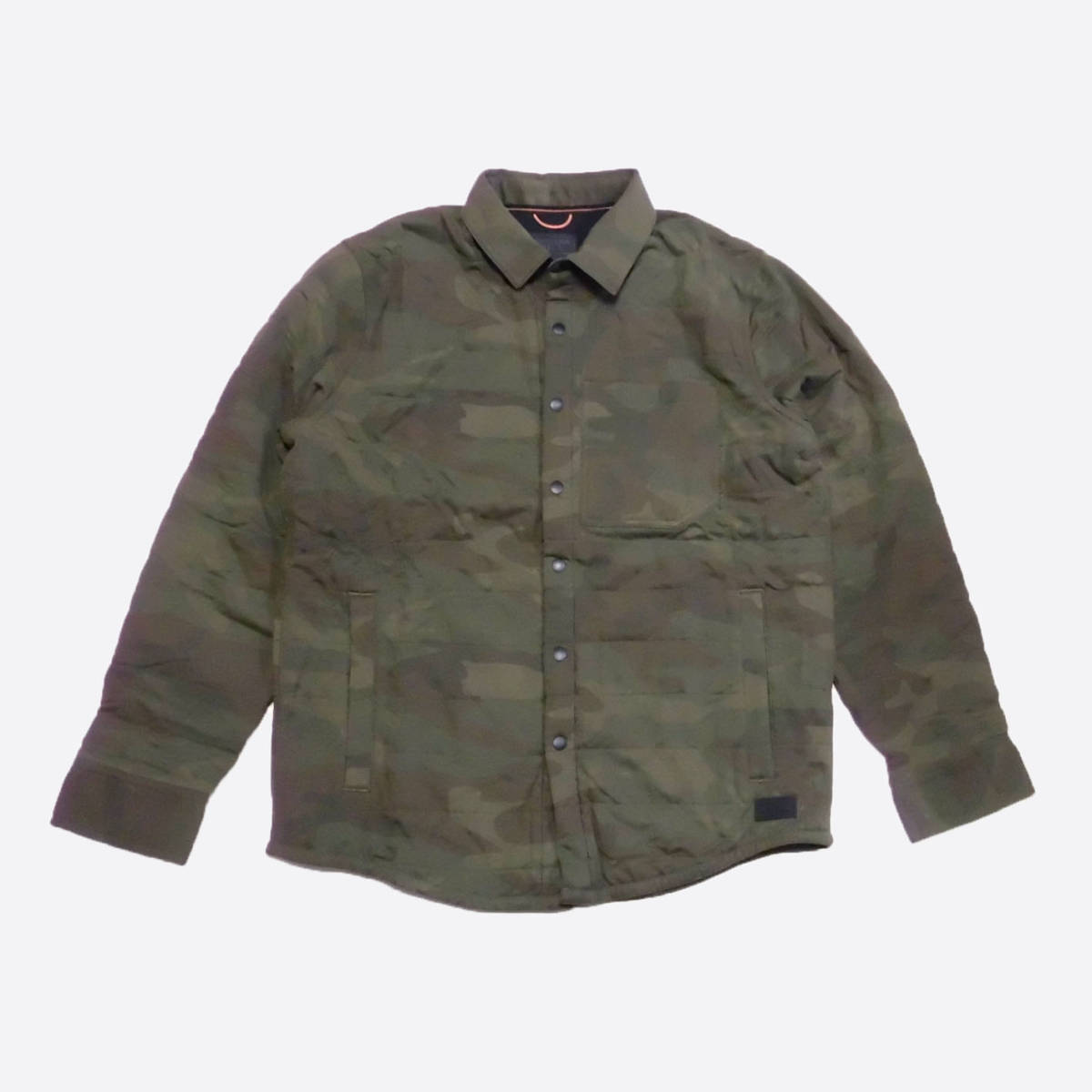 ★SALE★Abercrombie & Fitch/アバクロ★キルティングシャツジャケット (Camouflage/S)