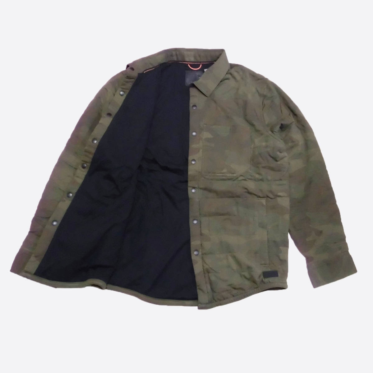 ★SALE★Abercrombie & Fitch/アバクロ★キルティングシャツジャケット (Camouflage/S)_画像2