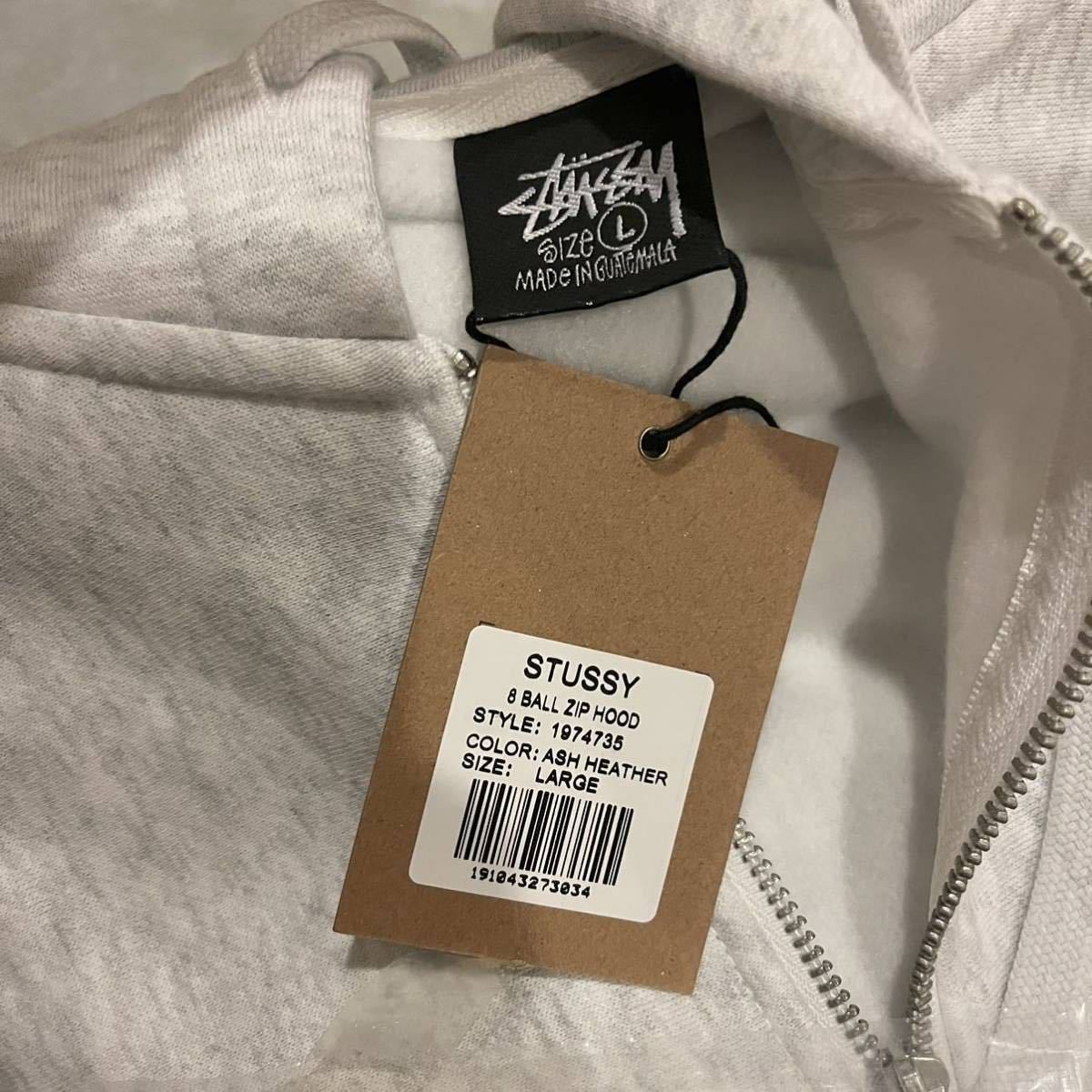 送料無料【新品】STUSSY ステューシー 8BALL ジップ パーカー 送料無料【新品】STUSSY ステューシー 8BALL ジップ パーカー