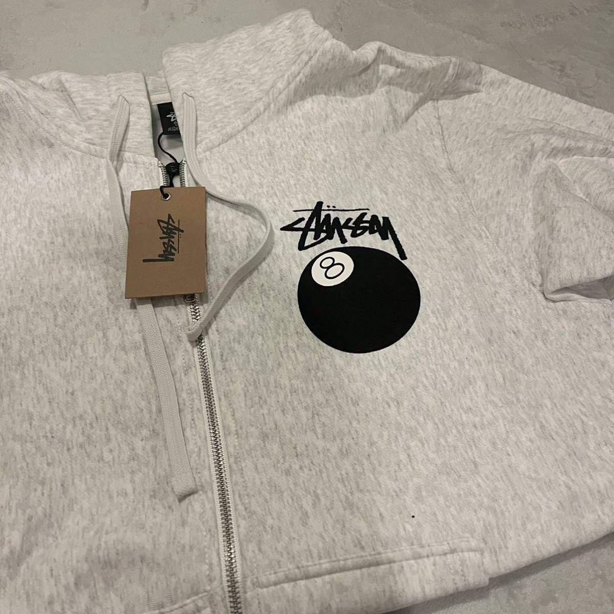送料無料【新品】STUSSY ステューシー 8BALL ジップ パーカー 送料無料【新品】STUSSY ステューシー 8BALL ジップ パーカー