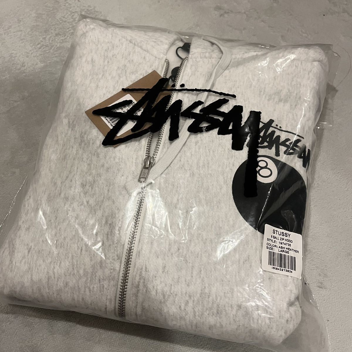 送料無料【新品】STUSSY ステューシー 8BALL ジップ パーカー 送料無料【新品】STUSSY ステューシー 8BALL ジップ パーカー