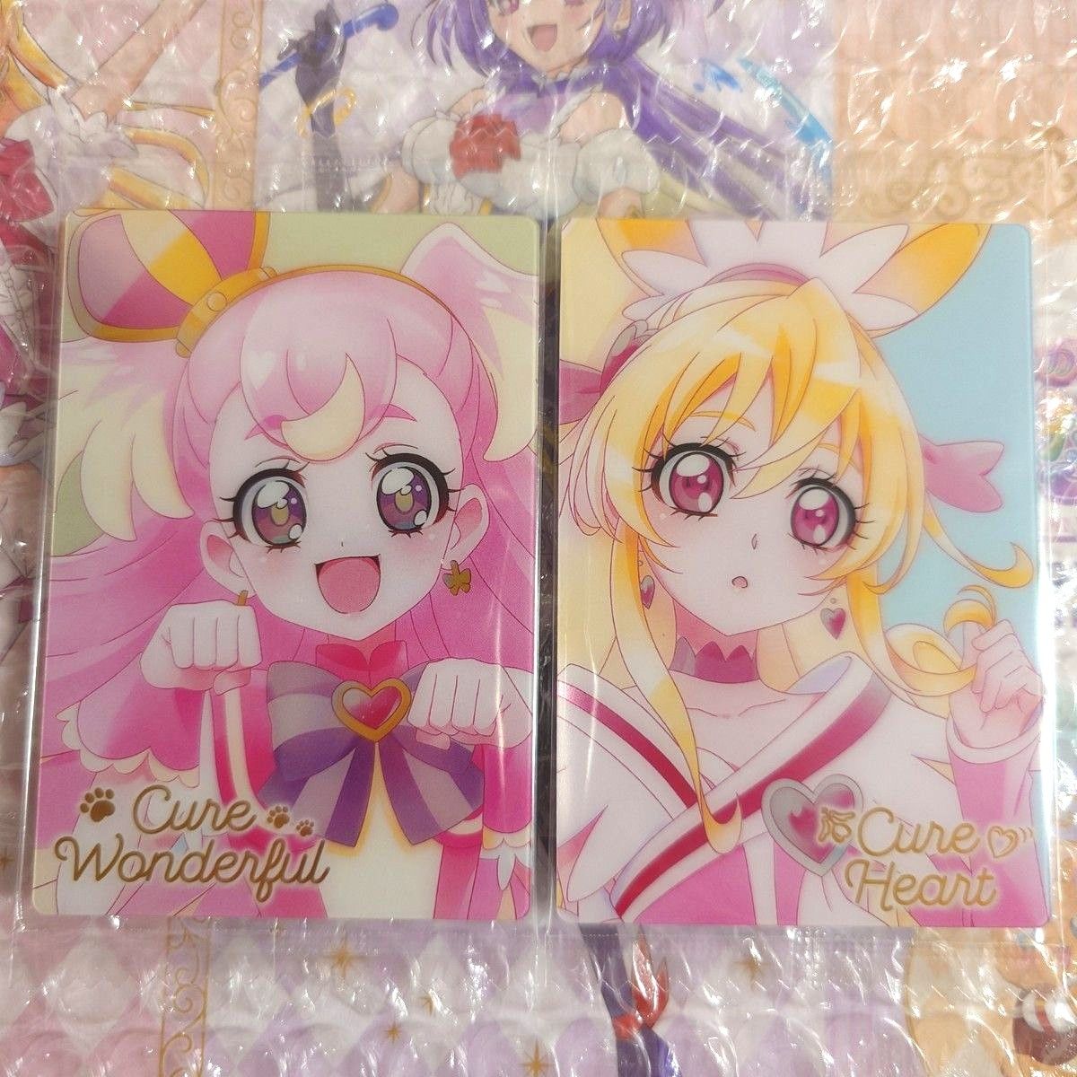 プリキュアカードウエハース11 キュアハート キュアワンダフル プリキュアカードウエハース11 キュアハート キュアワンダフル