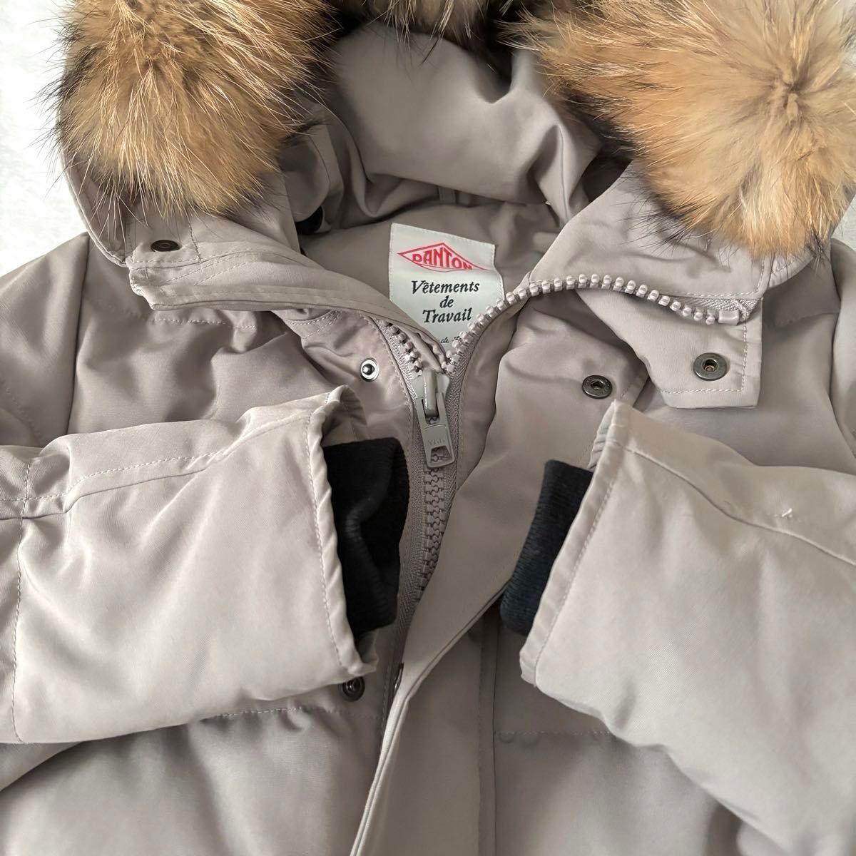 DANTON ダントン P/C TUSSAH タッサー SHORT DOWN JACKET DANTON ダントン P/C TUSSAH タッサー SHORT DOWN JACKET