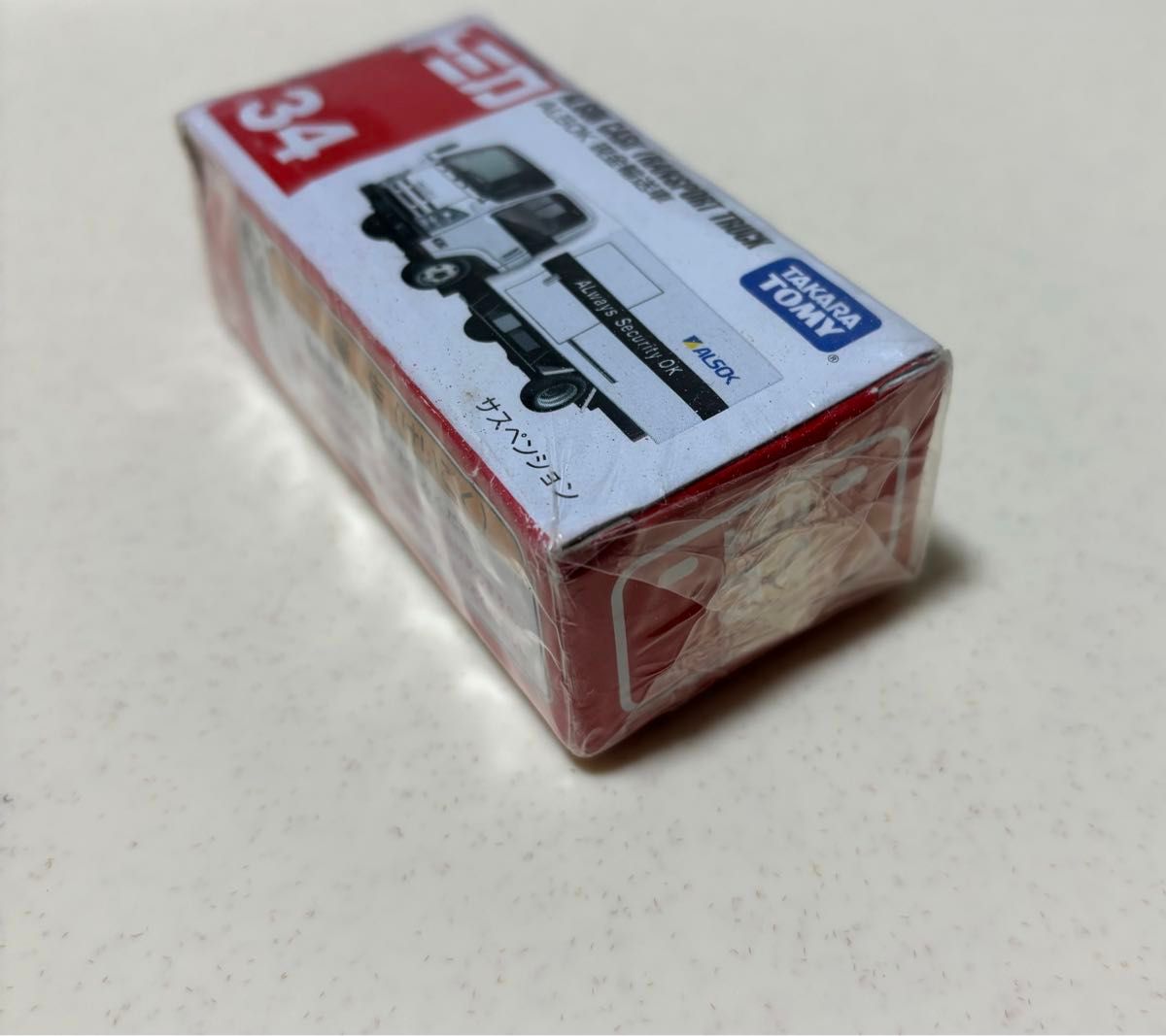 トミカ No 34 アルソック ALSOK 現金輸送車 未開封 箱潰れ有り トミカ No 34 アルソック ALSOK 現金輸送車 未開封 箱潰れ有り