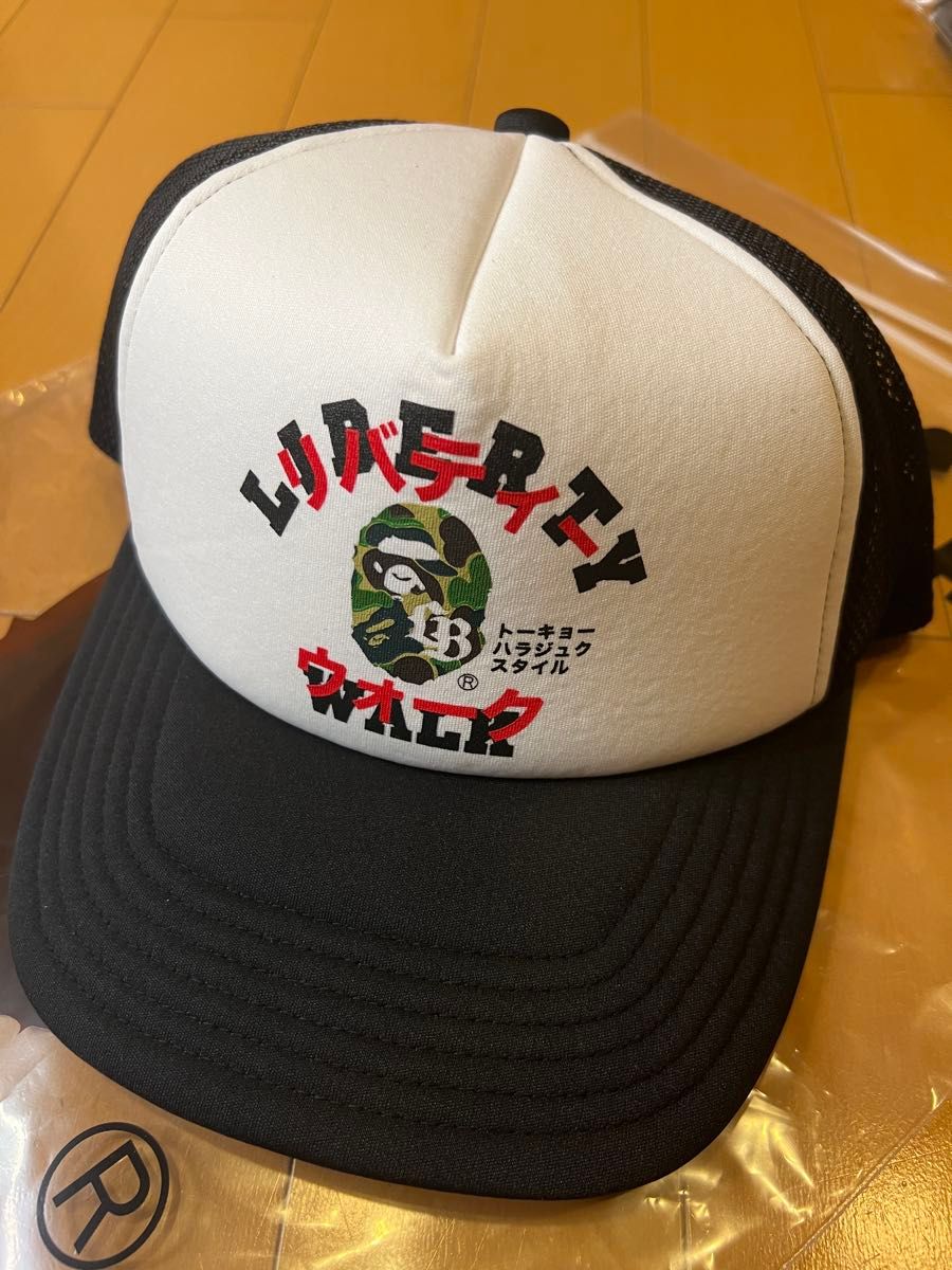 キャップ メッシュ bape liberty walk リバティウォーク a キャップ メッシュ bape liberty walk リバティウォーク a