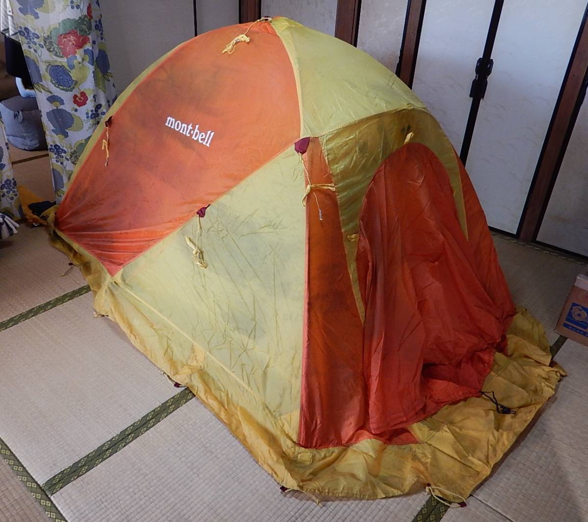 モンベル ジュピタードーム 2型　1122236　積雪時冬山登山用テント　外張り付き　1～2人用　グランドシート付 即決