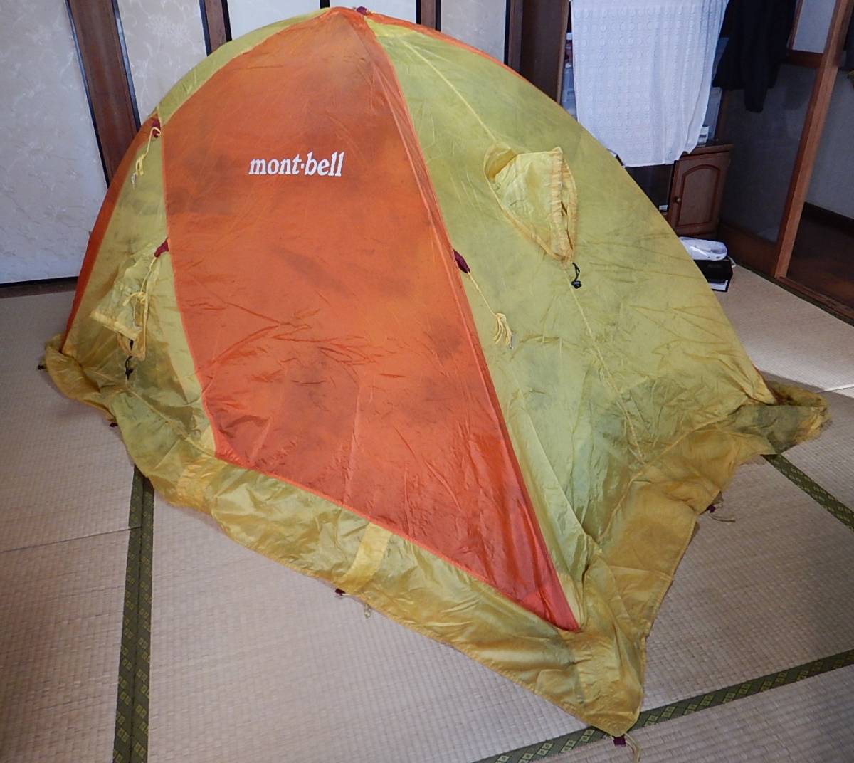 即決 モンベル ジュピタードーム 2型　1122236　積雪時冬山登山用テント　外張り付き　1～2人用　グランドシート付_画像3