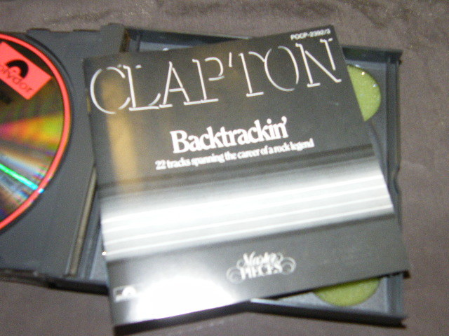 x品名x Eric Clapton　エリック・クラプトン ベストBacktrackin' 2枚組2CDタイプ♪洋楽 系CD?♪記録盤面は綺麗か並品な感じ品/　CD 31F_画像4