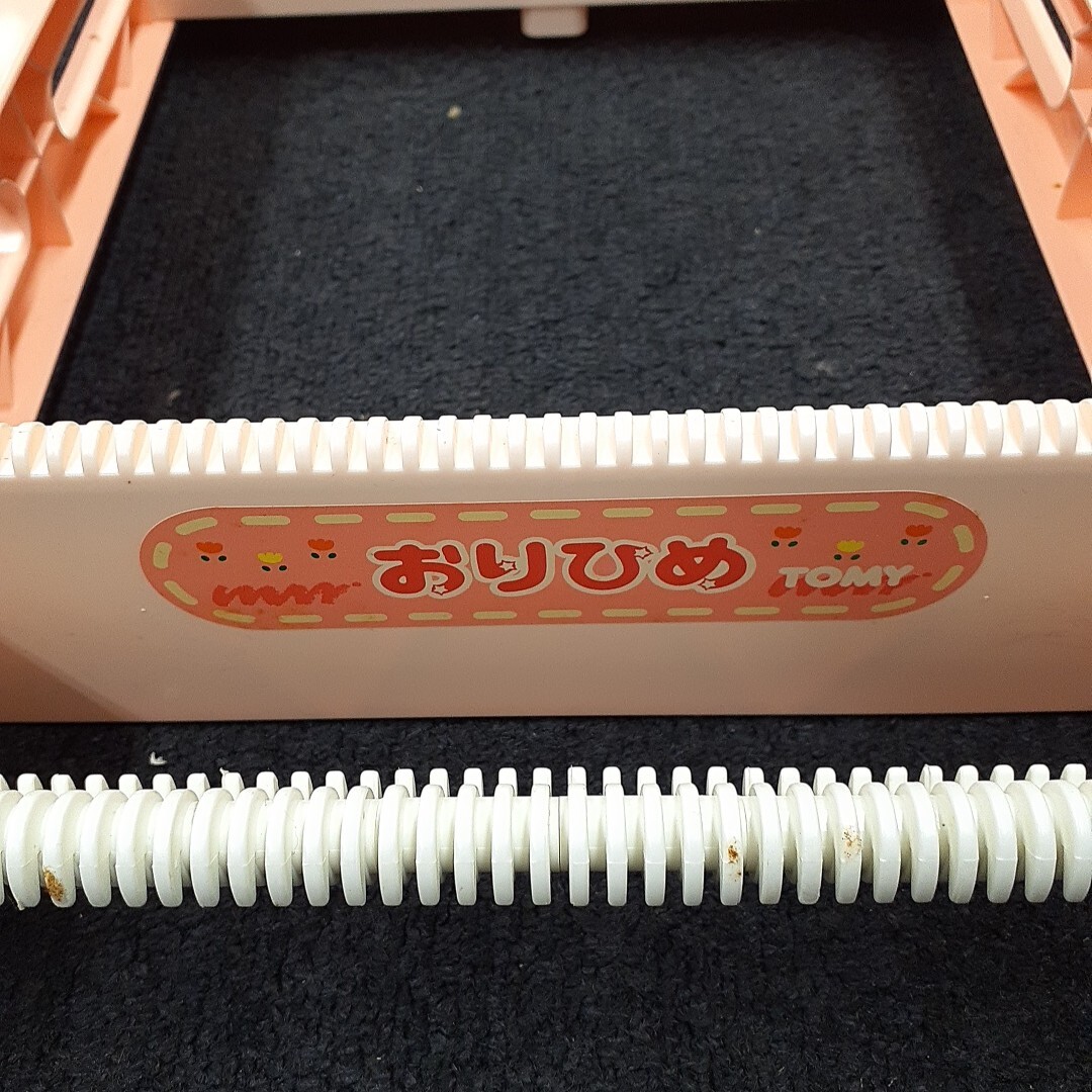 TOMY トミー おりひめ 編み機 おもちゃ 当時物 昭和レトロ 欠品 TOMY トミー おりひめ 編み機 おもちゃ 当時物 昭和レトロ 欠品
