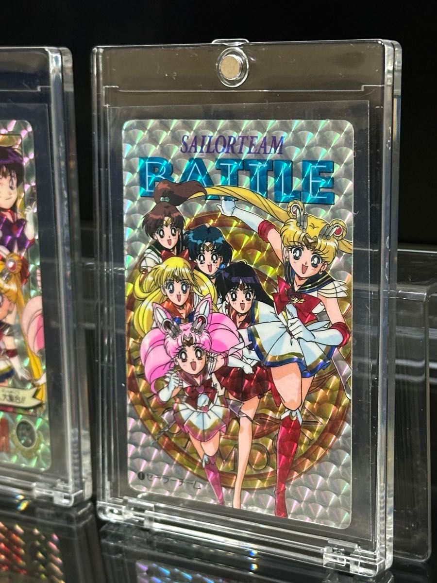 激レア当時物美品】美少女戦士セーラームーンキラカード4枚 激レア当時物美品】美少女戦士セーラームーンキラカード4枚