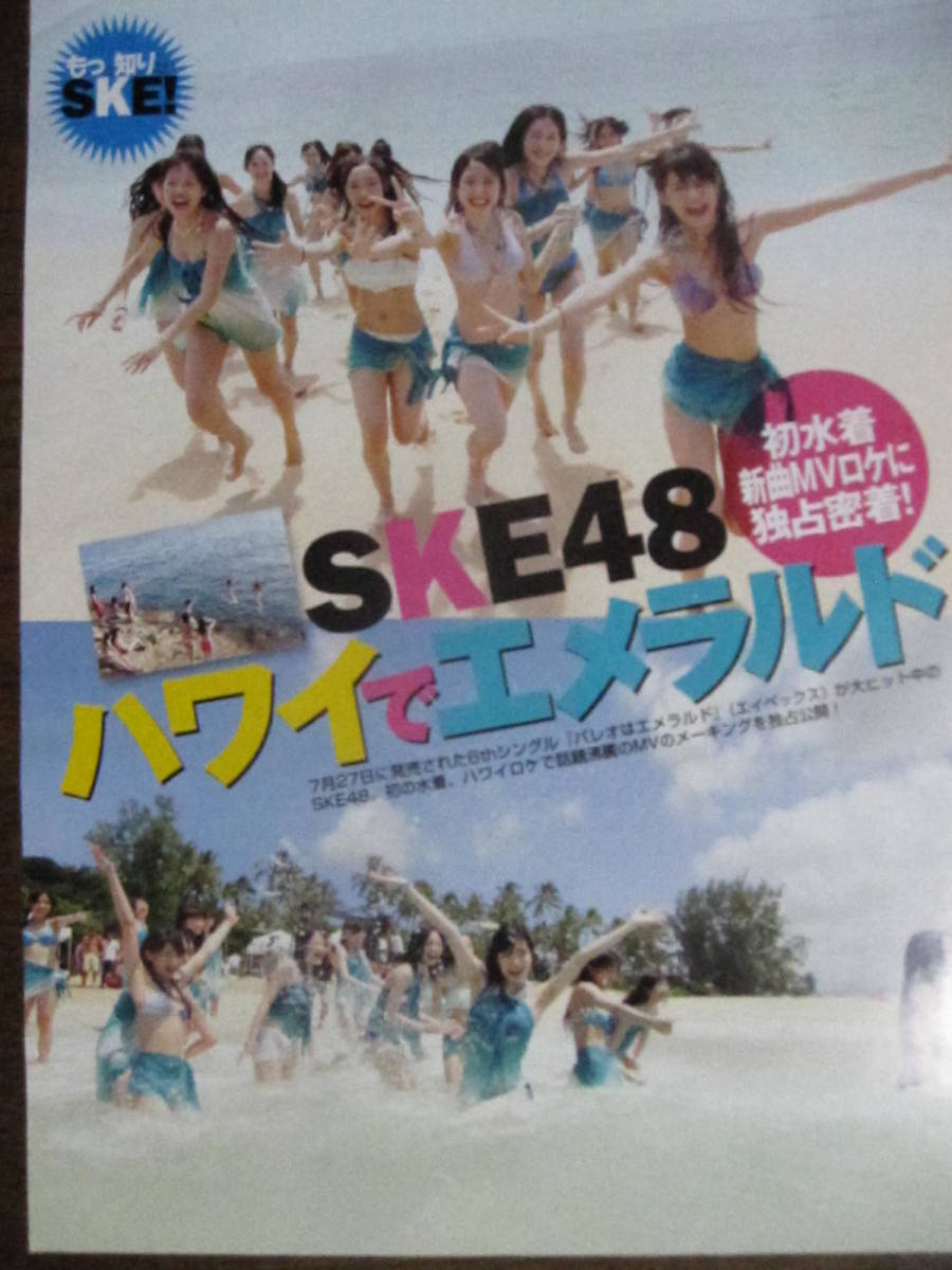 切り抜き（299a-7)松井玲奈松井珠理奈矢神久美小木曾汐莉桑原みずき平松可奈子木崎ゆりあ木本花音須田亜香里古川愛李秦佐和子高柳明音_画像1