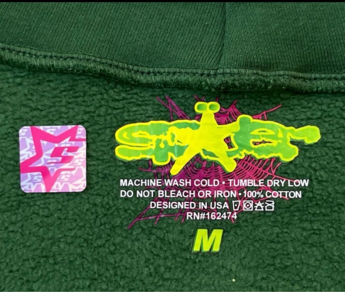 Sp5der Spider worldwide hoodie-green|Yahoo!フリマ(旧PayPay Sp5der Spider worldwide hoodie-green|Yahoo!フリマ(旧PayPay