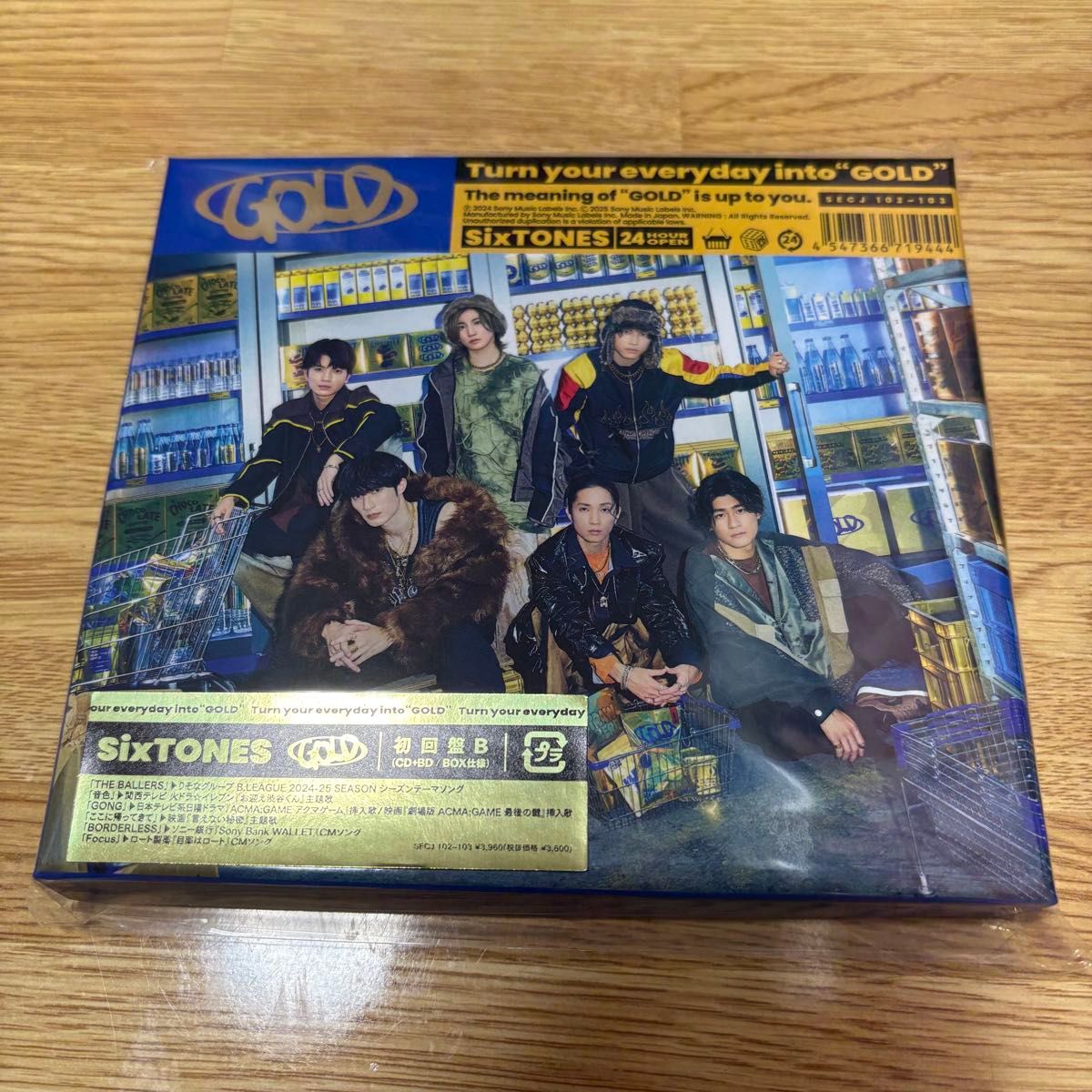 SixTONES GOLD 初回盤B CD|Yahoo!フリマ(旧PayPayフリマ) SixTONES GOLD 初回盤B CD|Yahoo!フリマ(旧PayPayフリマ)