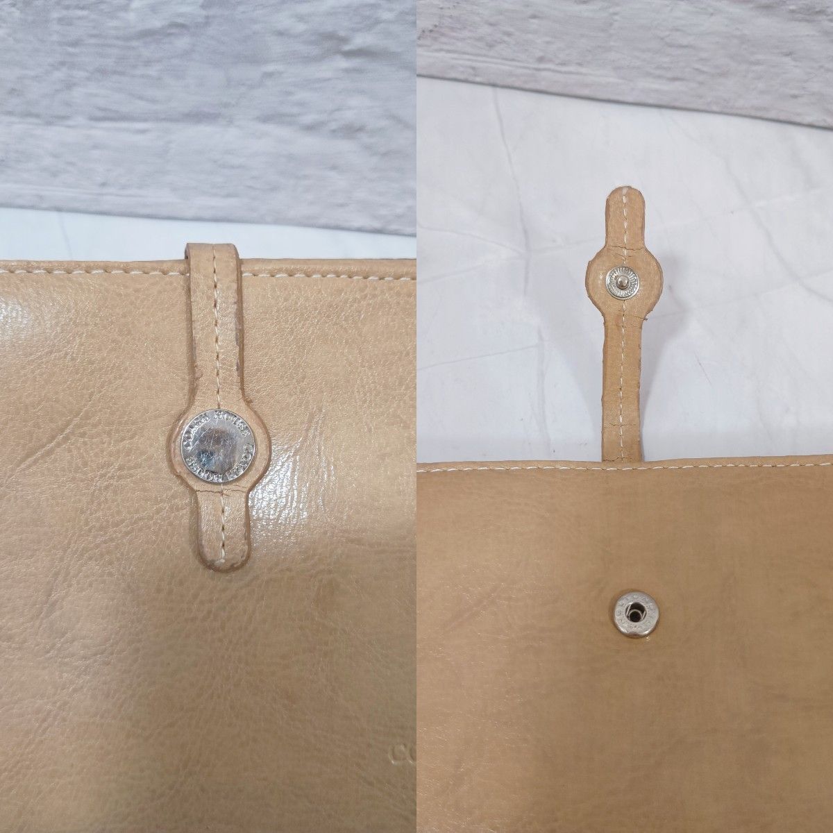 COACH HOUSE コーチハウス マルチケース カード収納 小物入れ ポーチ ベージュ 送料無料  