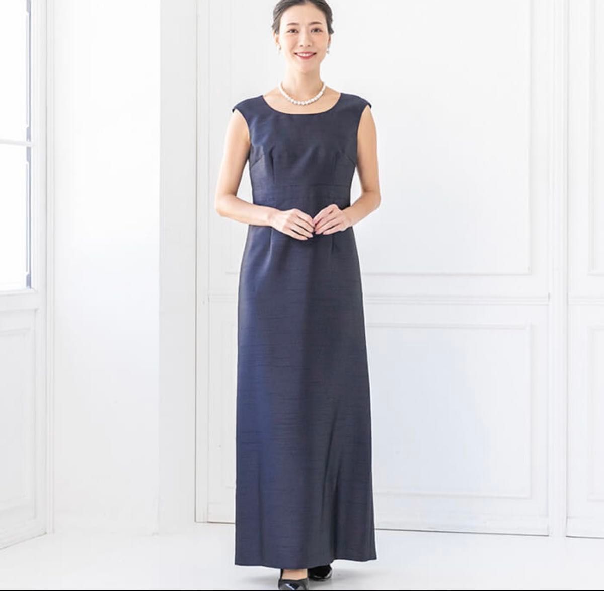 SOIR DOLCE シャンタン素材ワンピ&ジャケット 結婚式 マザーズ SOIR DOLCE シャンタン素材ワンピ&ジャケット 結婚式 マザーズ
