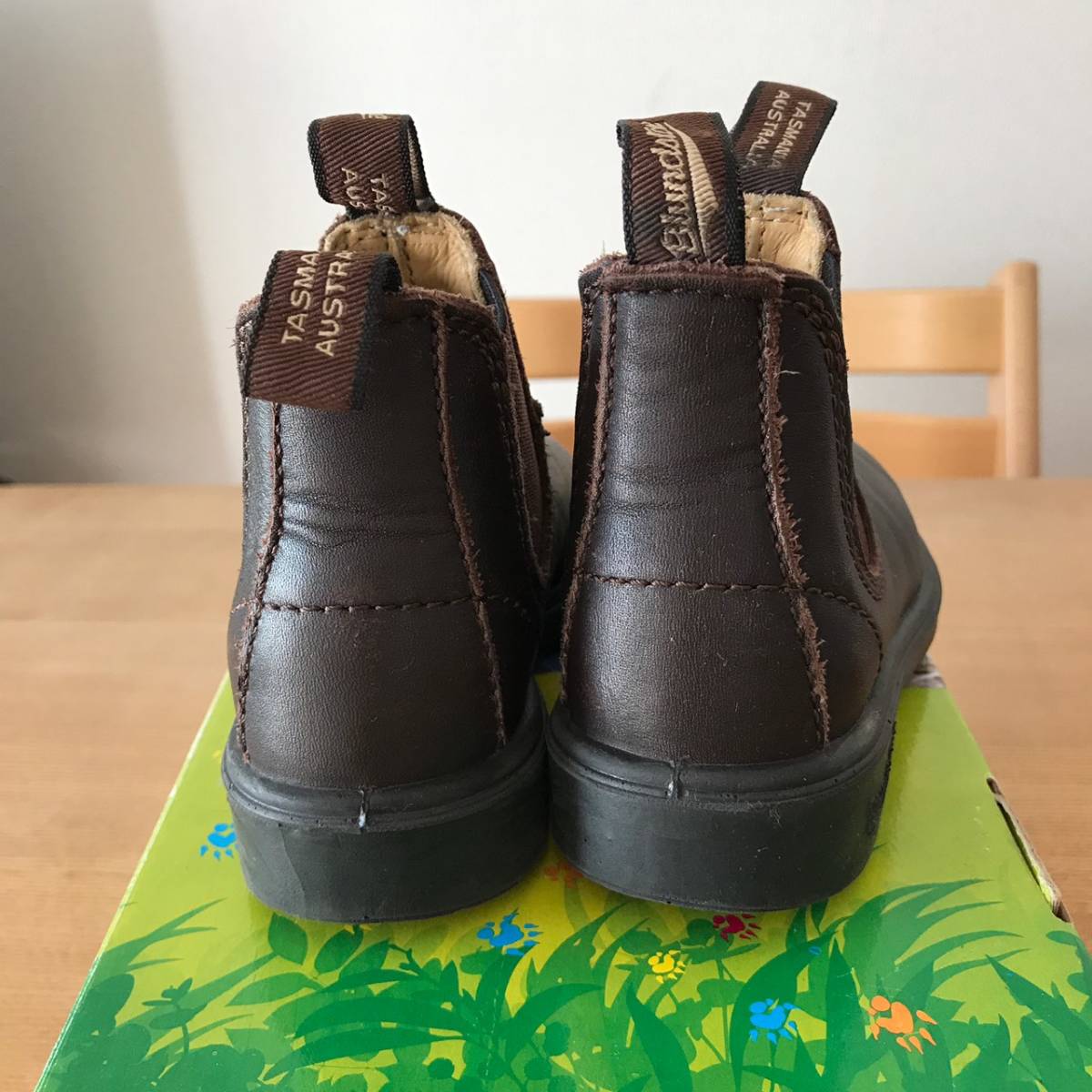 Blundstone　ブランドストーン　ブーツ　サイドゴアブーツ　長靴　ブラウン　アウトドア　キッズ　子供　ベビー　美品　16cm　16.5cm　17cm_画像3