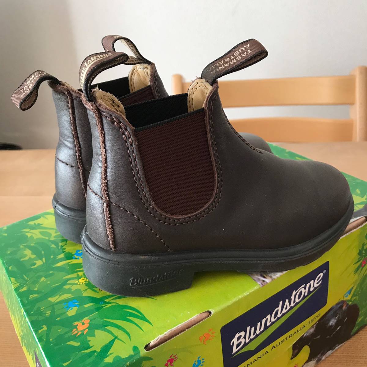 Blundstone ブランドストーンブーツサイドゴアブーツ長靴ブラウンアウトドアキッズ子供ベビー美品16cm 16.5cm  17cm－日本代購代Bid第一推介「Funbid」