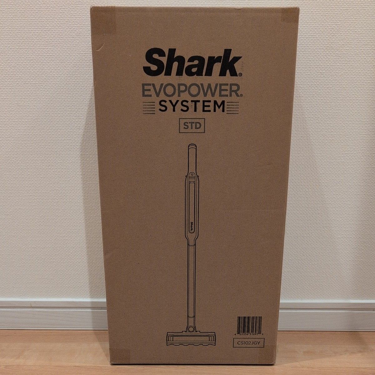 Shark EVOPOWER コードレススティッククリーナー CS102JGY Shark EVOPOWER コードレススティッククリーナー CS102JGY