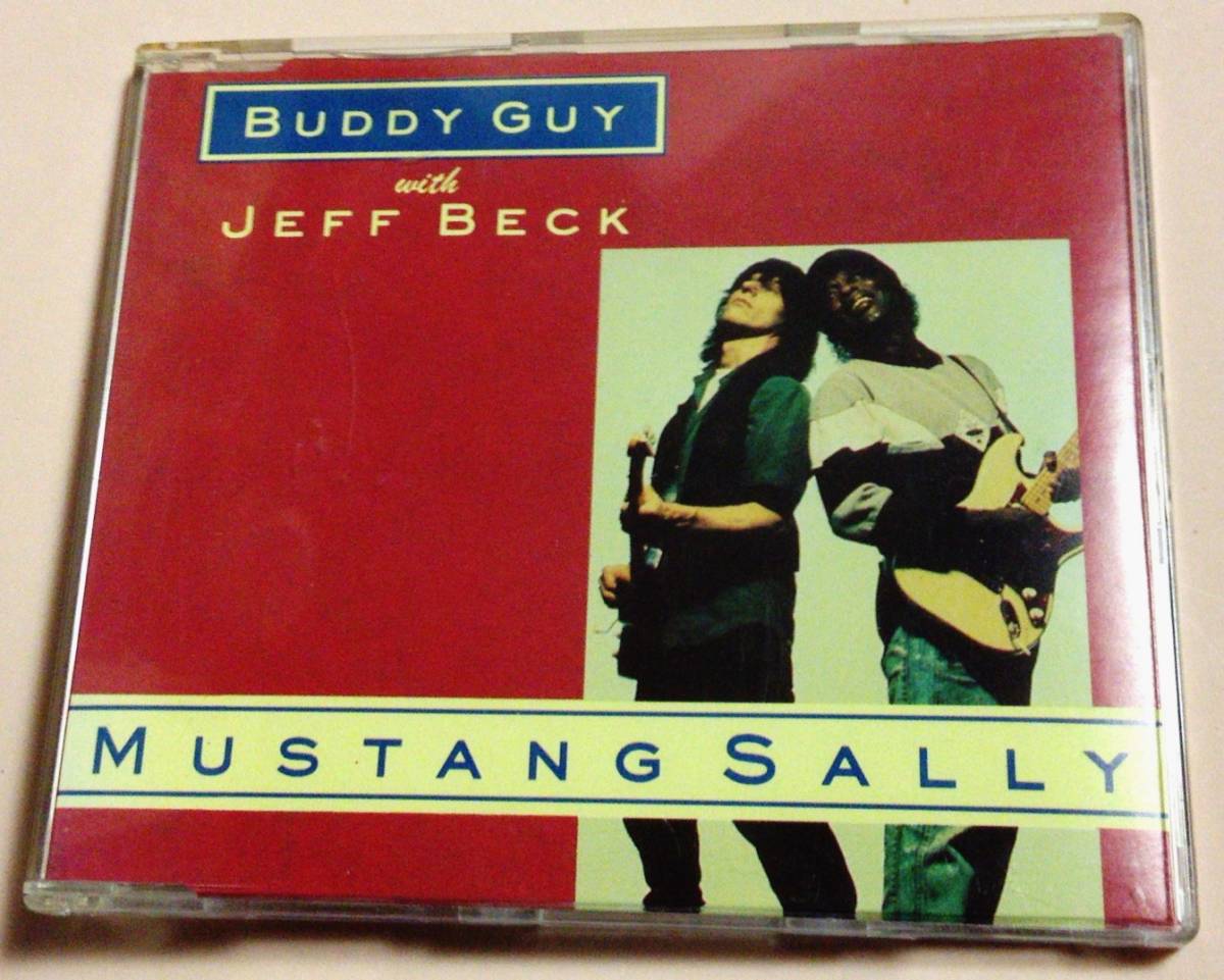 最旬トレンドパンツ Buddy Guy with Jeff Beck(バディガイ,ジェフベック) 「Mustang Sally」 UK盤 Jeff Beck