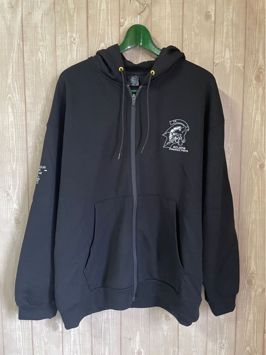 美品】GU×コジマプロダクション ジップアップパーカー