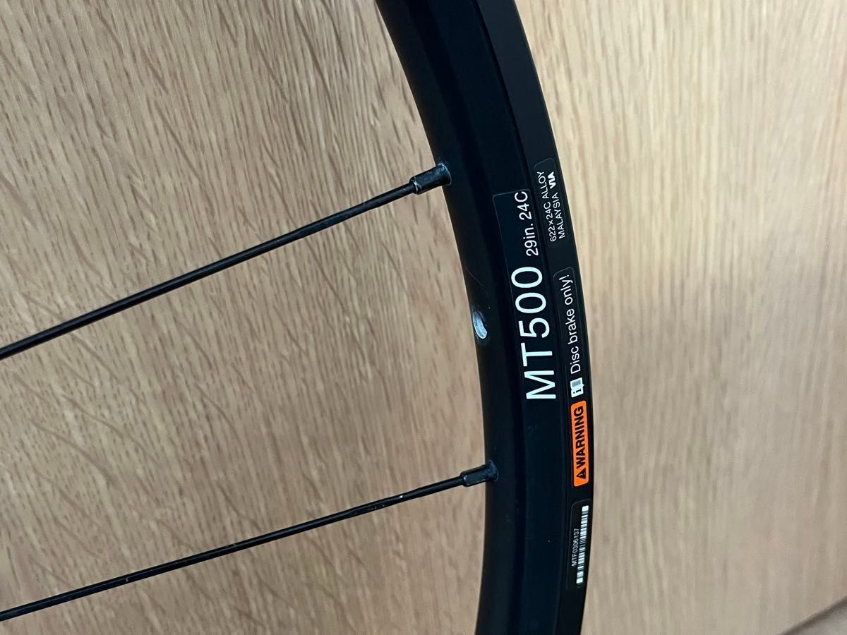 シマノWH-MT500 MTB 29er Discホイール前後セット QR クイック シマノWH-MT500 MTB 29er Discホイール前後セット QR クイック