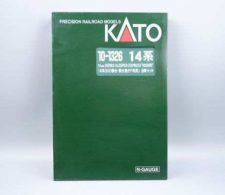 本体美品 KATO Nゲージ 10-1326 14系500番台 寝台急行「利尻」8両セット 売切り