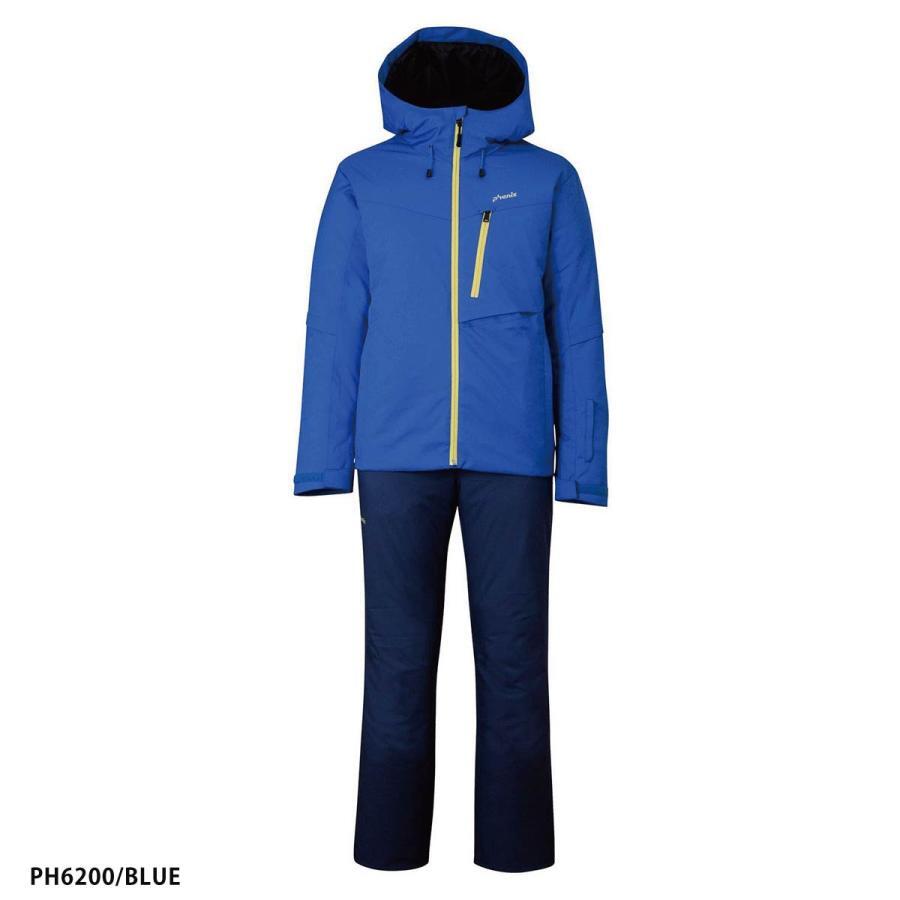 ★ 【 PHENIX (フェニツクス 】 PSM242P41 BL 　Lサイズ　(男性用）　2Line Color Zipper Two-piece　　上下セット