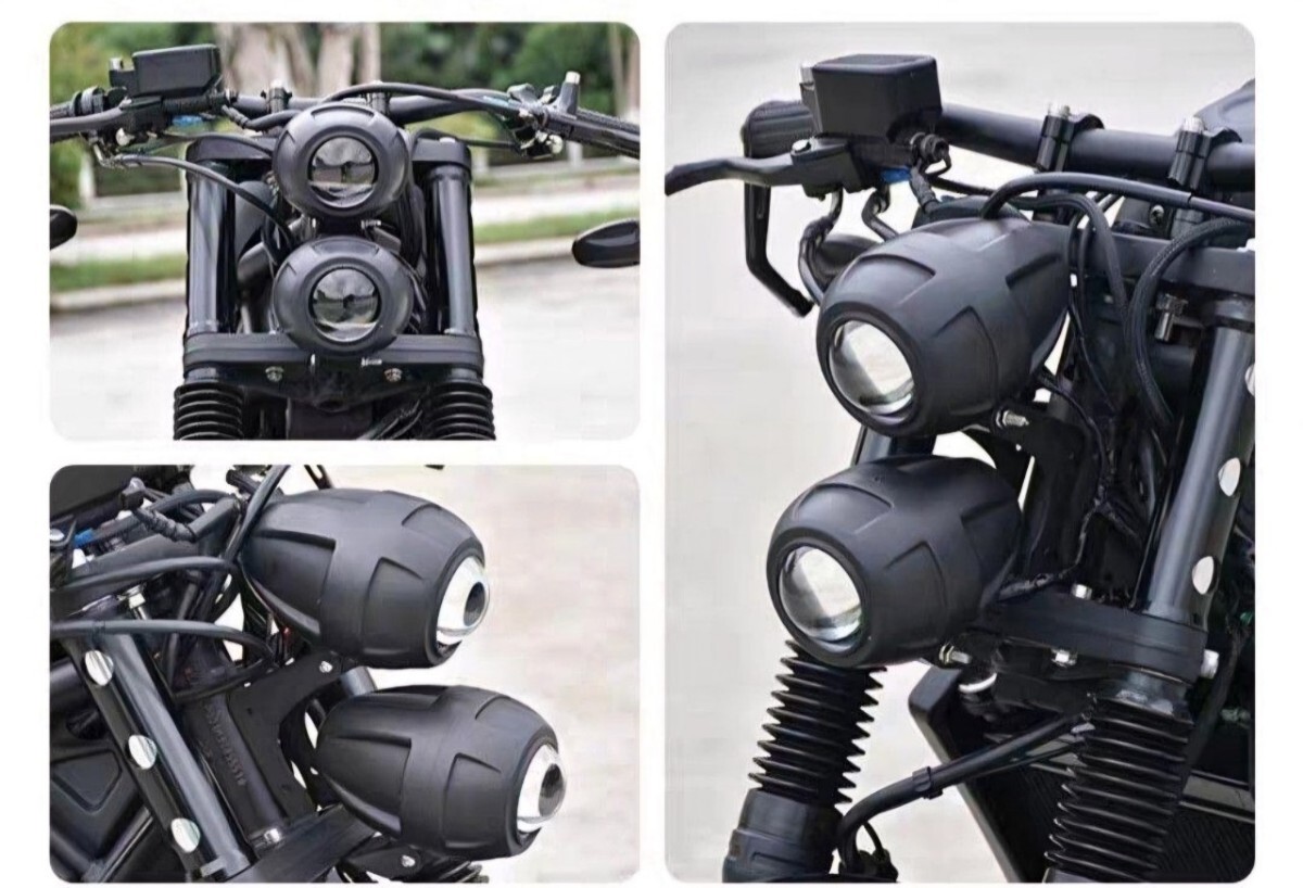 MOTOBOX レブル250 500 ヘッドライト 縦目 LED2灯化 キット MOTOBOX レブル250 500 ヘッドライト 縦目 LED2灯化 キット