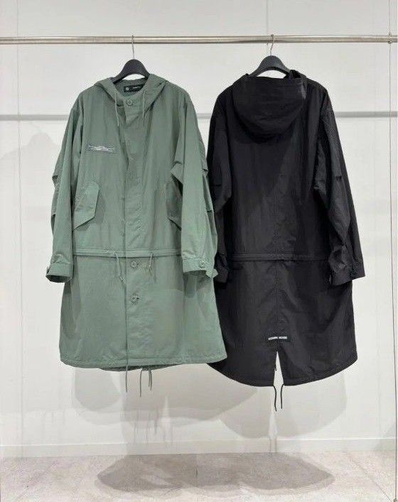 新品】即完売品 GU×UNDERCOVER 2WAYオーバーサイズモッズコート 新品】即完売品 GU×UNDERCOVER 2WAYオーバーサイズモッズコート