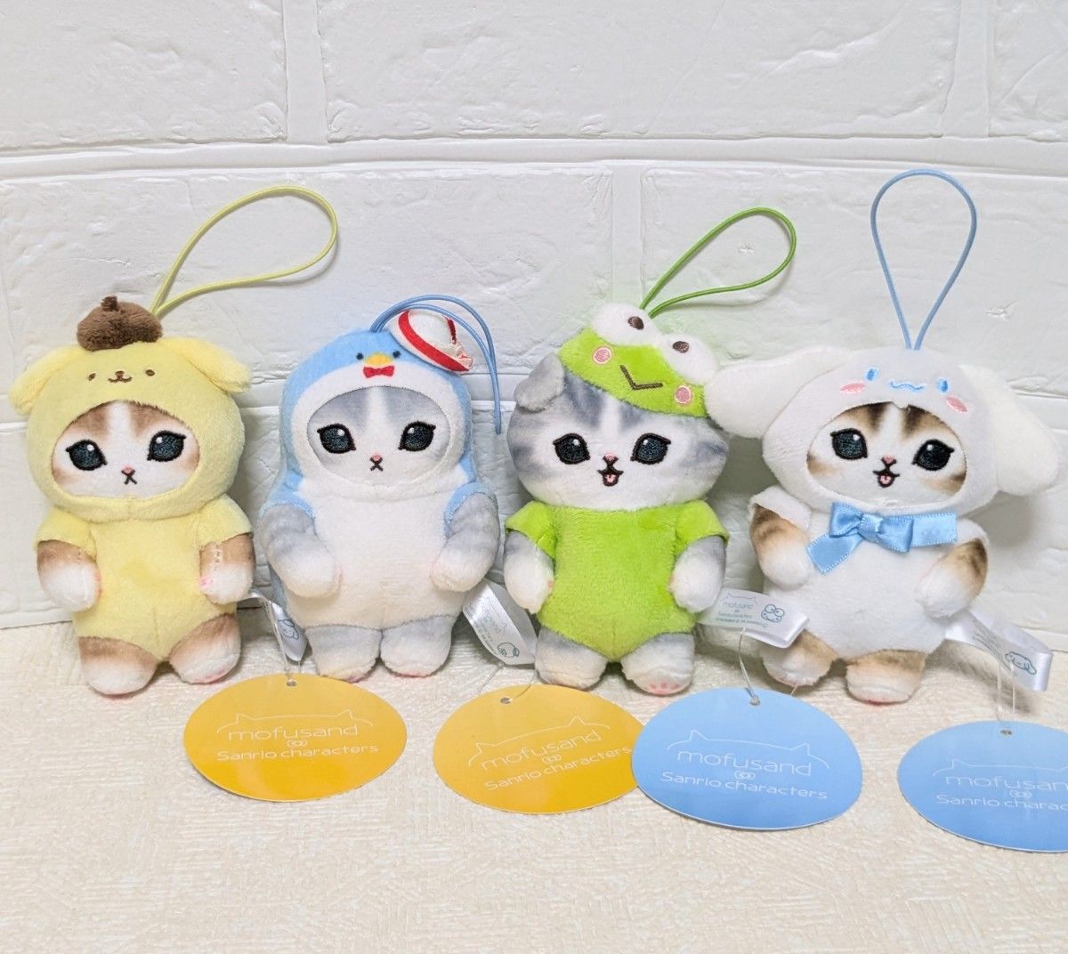 モフサンド サンリオキャラクターズ マスコット 4種セット モフサンド サンリオキャラクターズ マスコット 4種セット