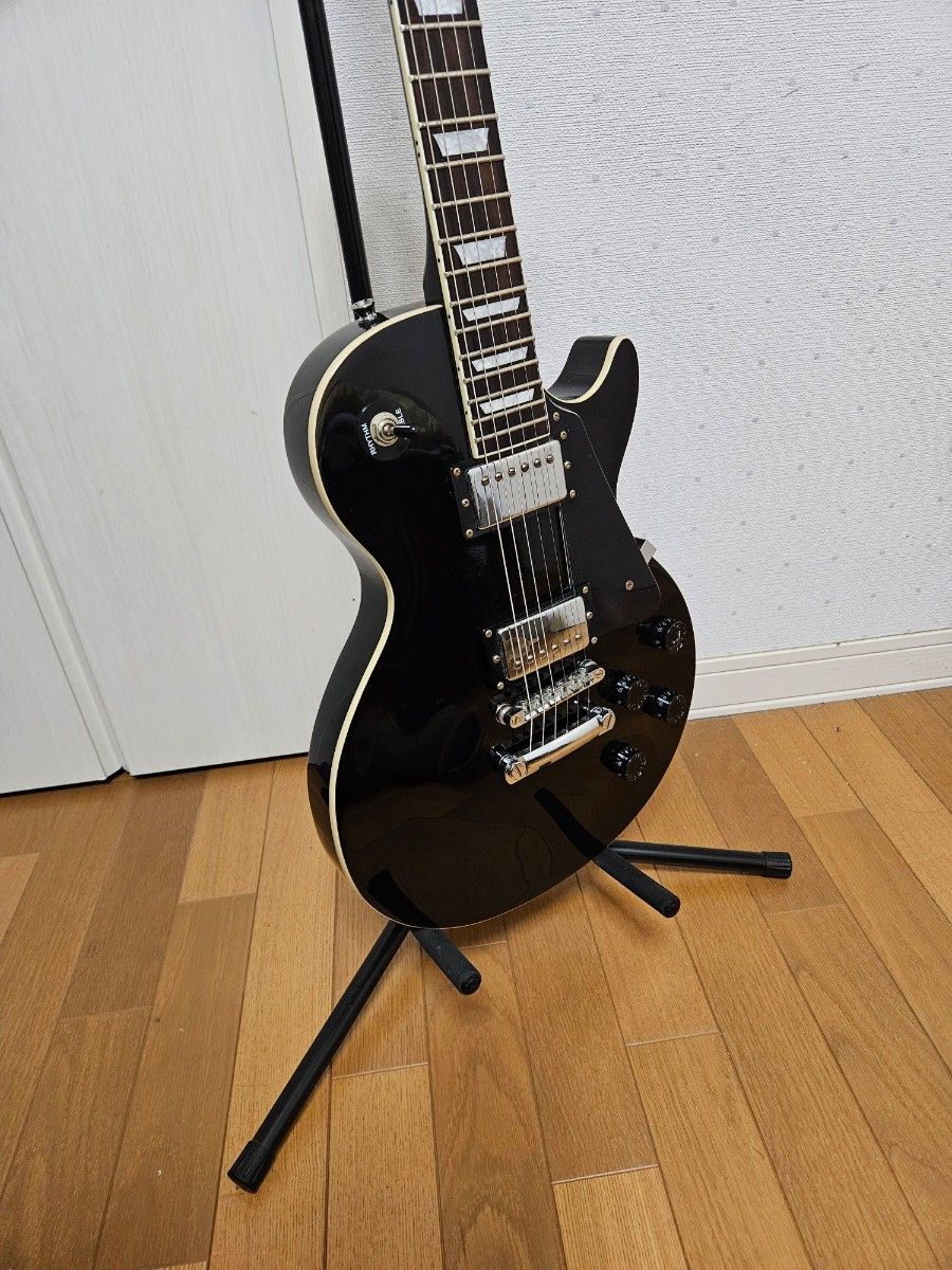 プレイテック LP400BK (LP400 Blackレスポールタイプ) 訳アリ プレイテック LP400BK (LP400 Blackレスポールタイプ) 訳アリ