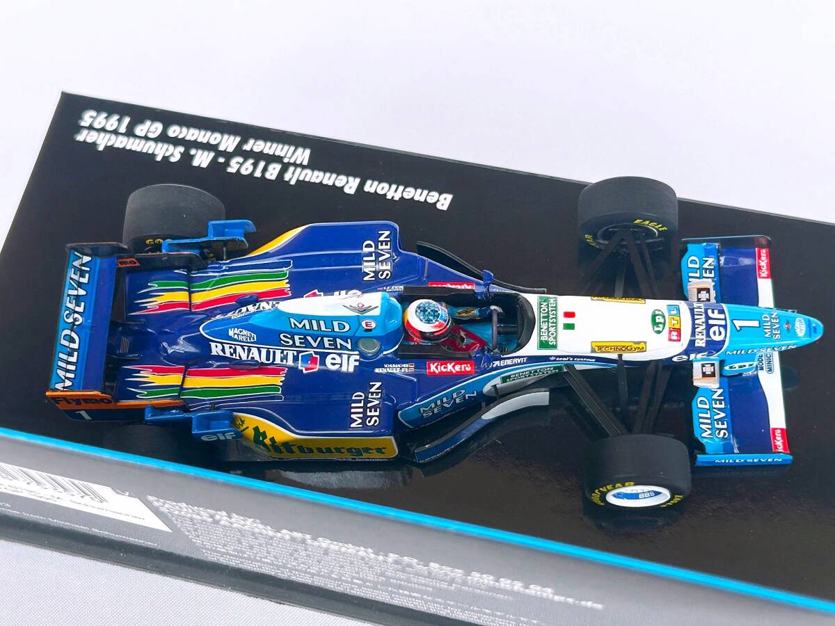 1/43 ベネトン ルノー B195 M.シューマッハ Winner モナコGP 1/43 ベネトン ルノー B195 M.シューマッハ Winner モナコGP