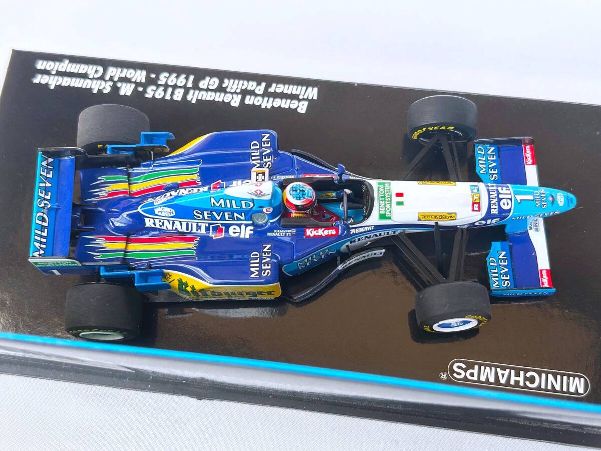 1/43 ベネトン ルノー B195 M.シューマッハ Winner パシフィック 1/43 ベネトン ルノー B195 M.シューマッハ Winner パシフィック