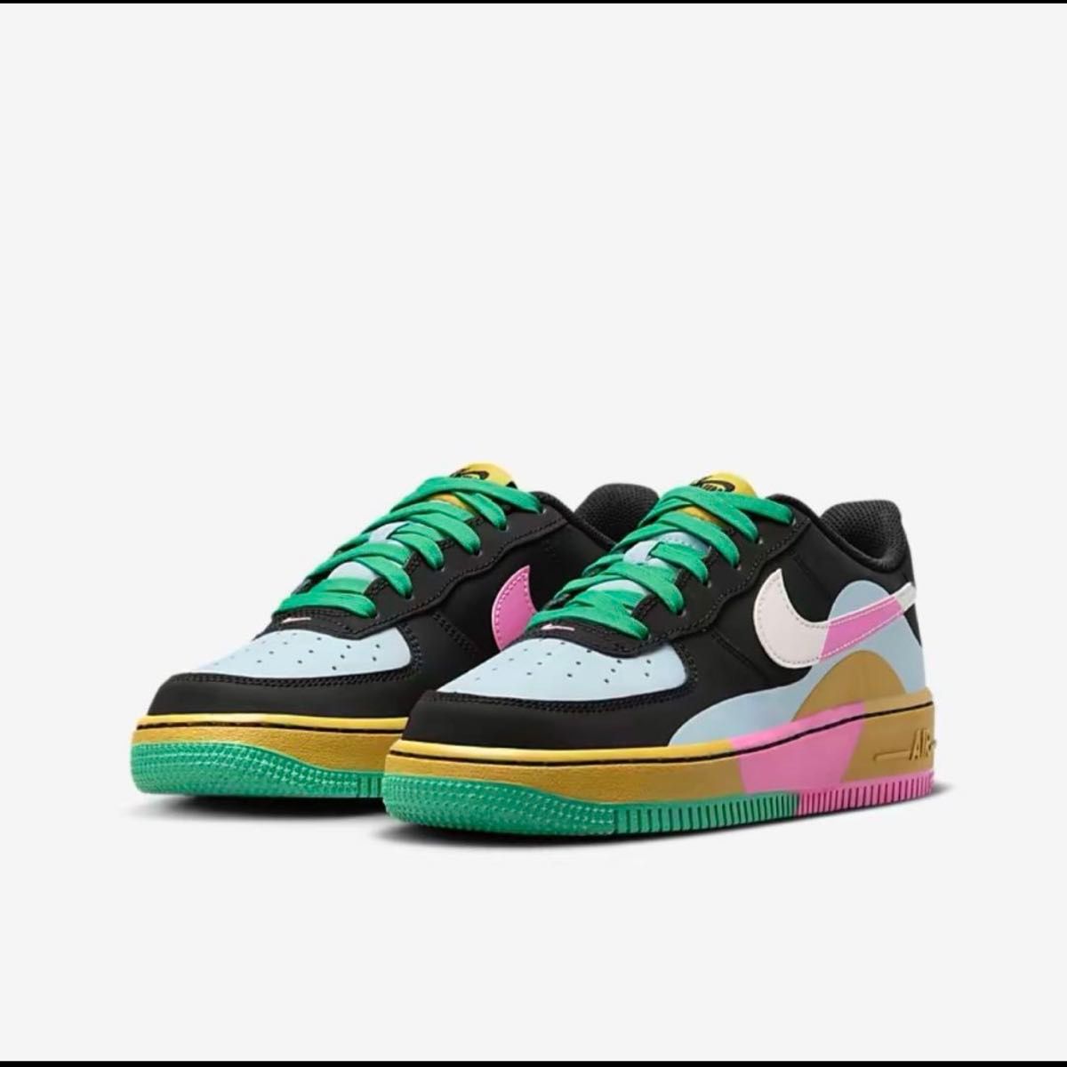 新品】 NIKE ナイキ エアフォース1GS LV8 2 カラフル ピンク 新品】 NIKE ナイキ エアフォース1GS LV8 2 カラフル ピンク