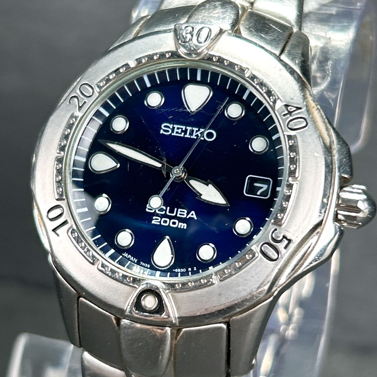 SEIKO セイコー SCUBA スキューバ 200M 7N35-6A80 腕時計 SEIKO セイコー SCUBA スキューバ 200M 7N35-6A80 腕時計