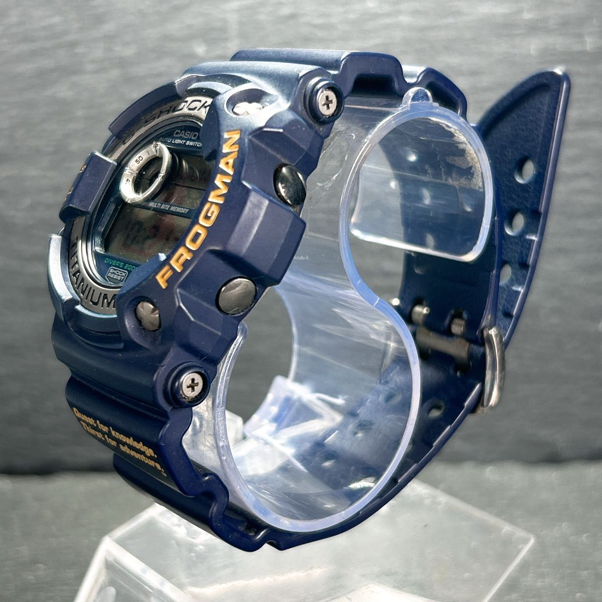 美品 CASIO G-SHOCK カシオ ジーショック FROGMAN フロッグマン 美品 CASIO G-SHOCK カシオ ジーショック FROGMAN フロッグマン